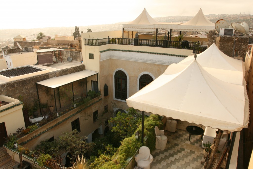 View of the Riad and Fez